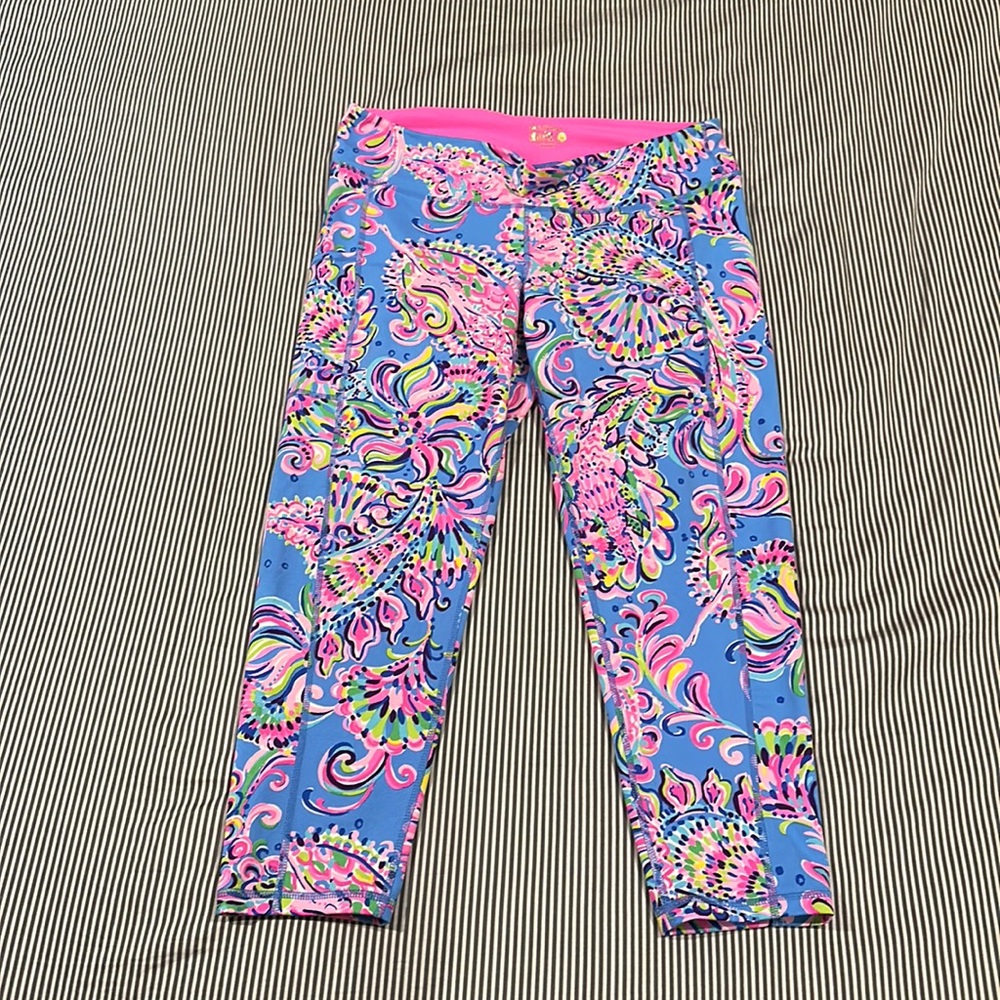 Lilly Pulitzer legging with pocket size XL